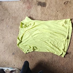 No boundaries neon yellow shirt